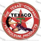 Texaco girl pinup girl vinyl decal sticker waterproof