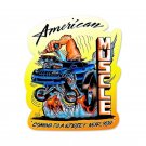 American Muscle Vintage  Vinyl Decal Sticker Waterproof