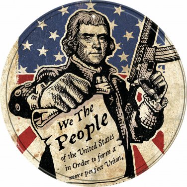 We the People Vinyl Decal Sticker Waterproof