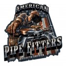 AMERICAN PIPEFITTERS Vintage  Vinyl Decal Sticker Waterproof