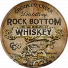 Rock Bottom Whiskey Vinyl Decal Sticker Waterproof