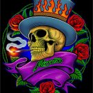 Poison Rose Skull Vinyl Decal Sticker Waterproof