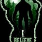 I Believe Bigfoot Color Vinyl Decal Sticker Waterproof