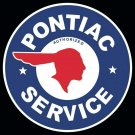 General Motors Pontiac Service Vinyl Decal Sticker Waterproof