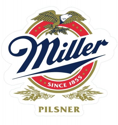 Miller Pilsner Vinyl Decal Sticker Waterproof
