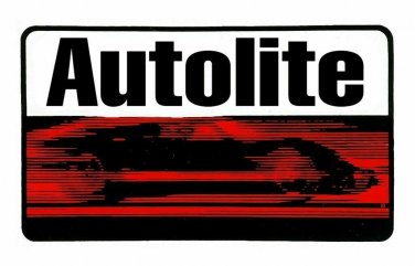 AUTOLITE Vinyl Decal Sticker Waterproof