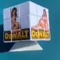 DeWalt DECORATIVE SEXY GIRL  MAGIC CUBE PUZZLE MECHANIC GIFT WITH STAND