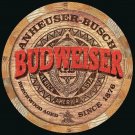 Budweiser Barrel End Color Vinyl Decal Sticker Waterproof