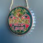 Wicked Antler Brewing Decorative Bottle Caps Metal Cafe Beer Bar Decoration 6"