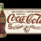 Coca Cola Delicious 5 Cents Vinyl Decal Sticker Waterproof