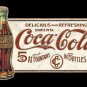 Coca Cola Delicious 5 Cents Vinyl Decal Sticker Waterproof