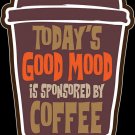 Coffee Good Mood Color Vinyl Decal Sticker Waterproof
