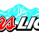 Coors Light Beer Color Die Cut Vinyl Decal Sticker Waterproof