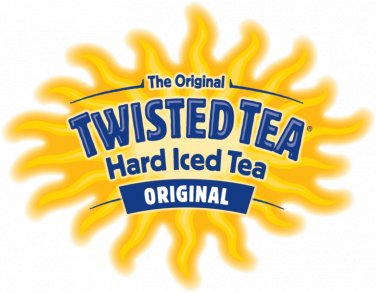 Twisted Tea Vinyl Sticker waterproof