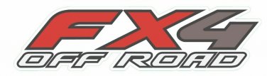 FX4 OFF ROAD Vinyl Decal Sticker Waterproof