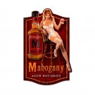 Mahogany Bourbon Vintage Vinyl Decal Sticker Waterproof