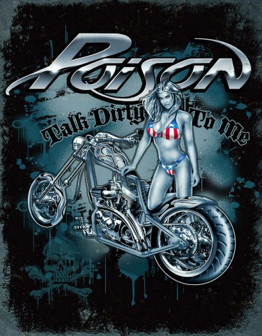 Poison Talk Dirty Vinyl Decal Sticker Waterproof