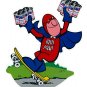 Bud Man Vinyl Decal Sticker Waterproof