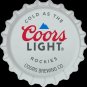 Coors Light Bottle Cap Vinyl Decal Sticker Waterproof