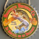 Bigmouth Brewing Co. Decorative Bottle Caps Metal Cafe Beer Bar Decoration 6"