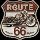 Route 66 Bike Vinyl Decal Sticker Waterproof