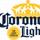 Corona Light Beer Color Vinyl Decal Sticker Waterproof