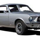 1967 FORD MUSTANG 390 GTA Classic Car Vinyl Sticker Waterproof