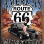 Route 66 Americas Main Street Vinyl Decal Sticker Waterproof