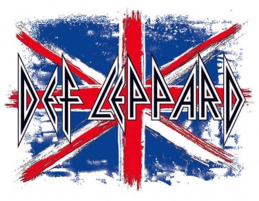 Def Leppard Union Jack Vinyl Decal Sticker Waterproof