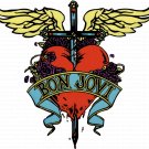 BON JOVI Color Vinyl Decal Sticker Waterproof