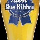 Pabst Blue Ribbon Glass Vinyl Decal Sticker Waterproof