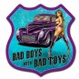 Bad Boys with Bad Toys Vinyl Decal Sticker Waterproof