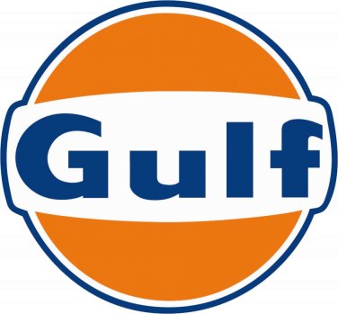 GULF GASOLINE STICKER CAR DECAL MECHANIC TOOLBOX SIGN CHEST USA