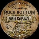 Rock Bottom Whiskey  Vinyl Decal Sticker Waterproof