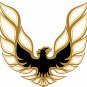 Pontiac Firebird 1977 logo Vinyl Sticker Waterproof