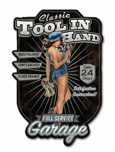 Tool in Hand Vinyl Decal Sticker Waterproof