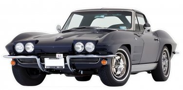 1963 Chevrolet Corvette Sting Ray Classic Car Vinyl Sticker Waterproof