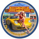 Coney Island Round vintage Vinyl Decal Sticker Waterproof