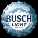 Bush Light Beer Bottle Cap Color Vinyl Decal Sticker Waterproof