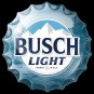 Bush Light Beer Bottle Cap Color Vinyl Decal Sticker Waterproof