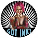 Vintage Got Ink Round Vinyl Decal Sticker Waterproof