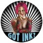 Vintage Got Ink Round Vinyl Decal Sticker Waterproof