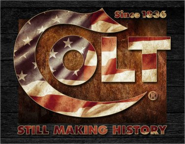Colt Flag Vinyl Decal Sticker Waterproof