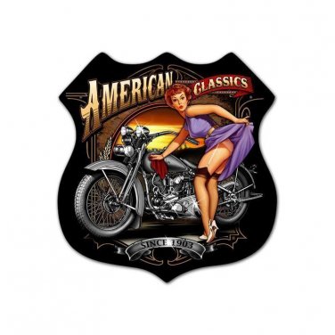 American Classics Vintage Vinyl Decal Sticker Waterproof