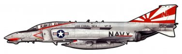 Phantom Navy Vintage Vinyl Decal Sticker