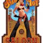 Smokin' Hot Saloon Vintage Vinyl Decal Sticker Waterproof