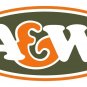 A&W Vinyl Decal Sticker Waterproof