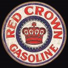 Red Crown Gasoline Vinyl Decal Sticker Waterproof