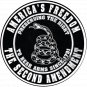 2nd Amendment  sign Color Vinyl Decal Sticker Waterproof