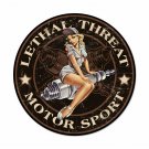 Retro Spark Plug Pinup Vinyl Decal Sticker Waterproof
